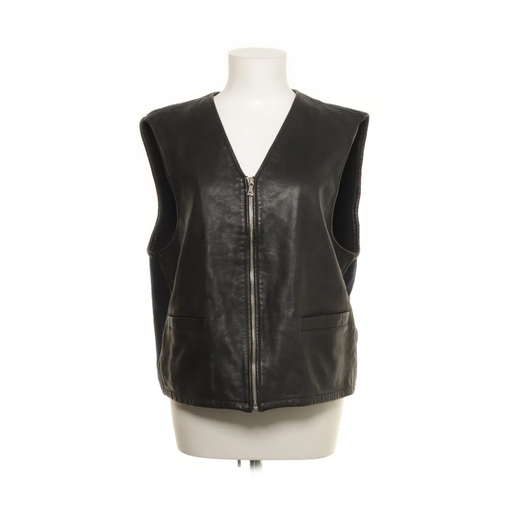 Image of DKNY Leren vest (Preloved)