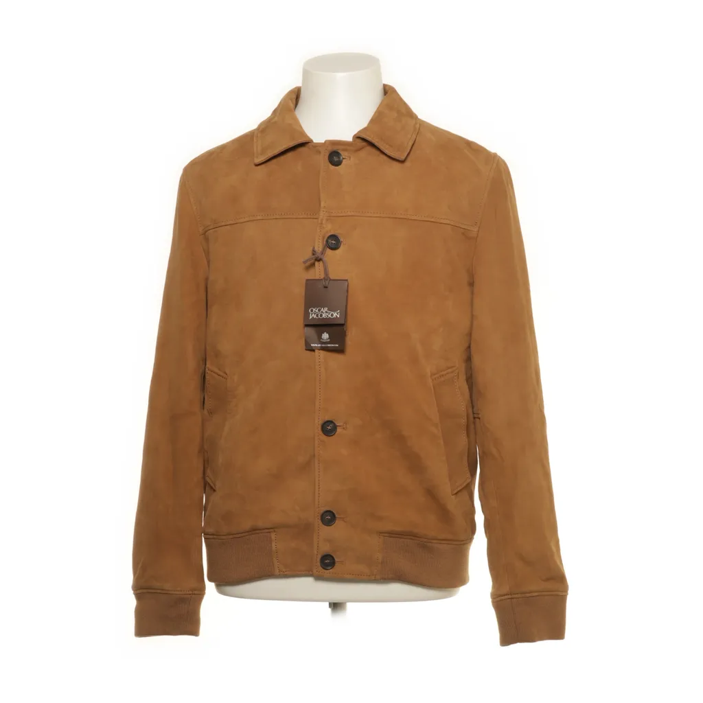 Image of Oscar Jacobson Leren jack (Preloved)