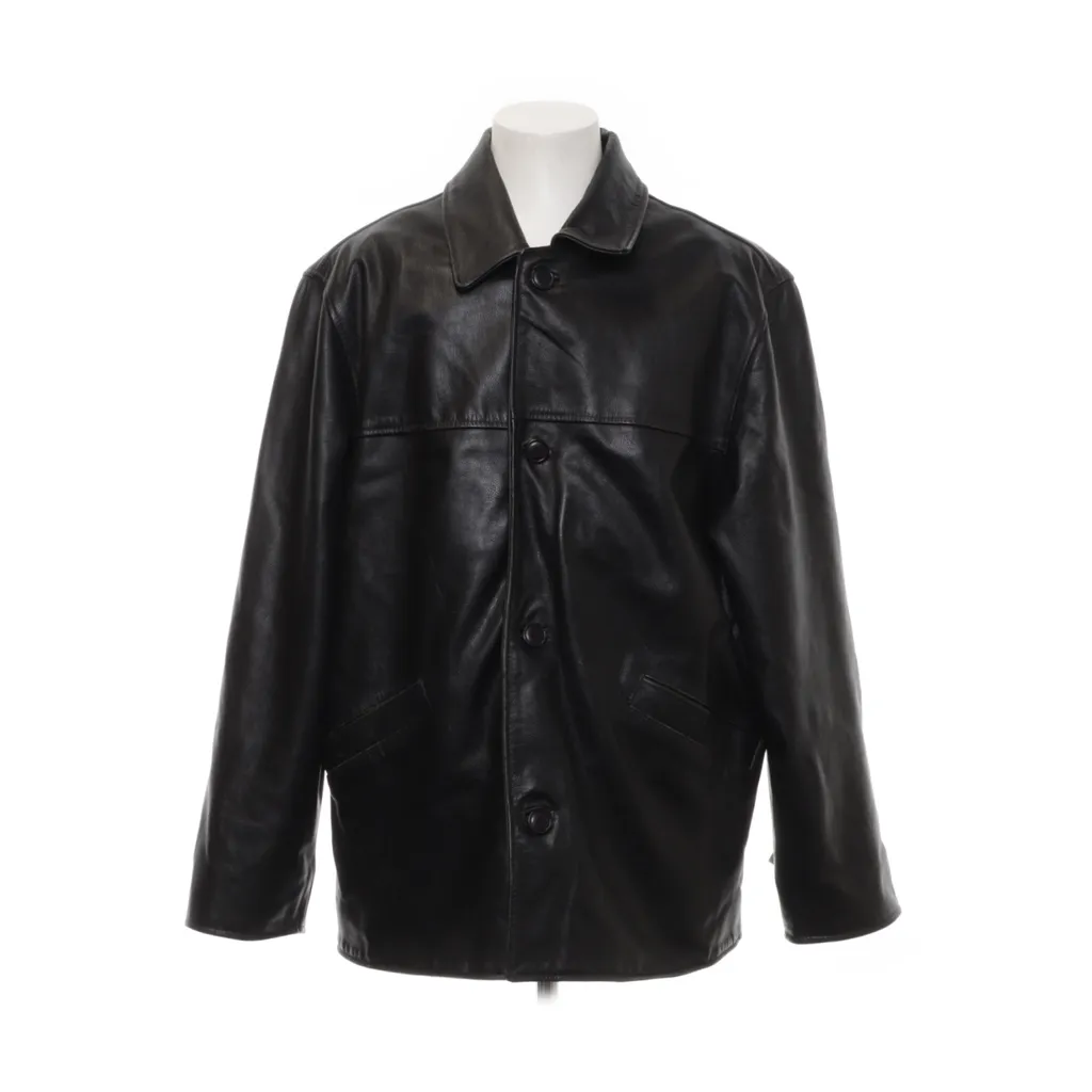 Image of Forster Leren jack (Preloved)