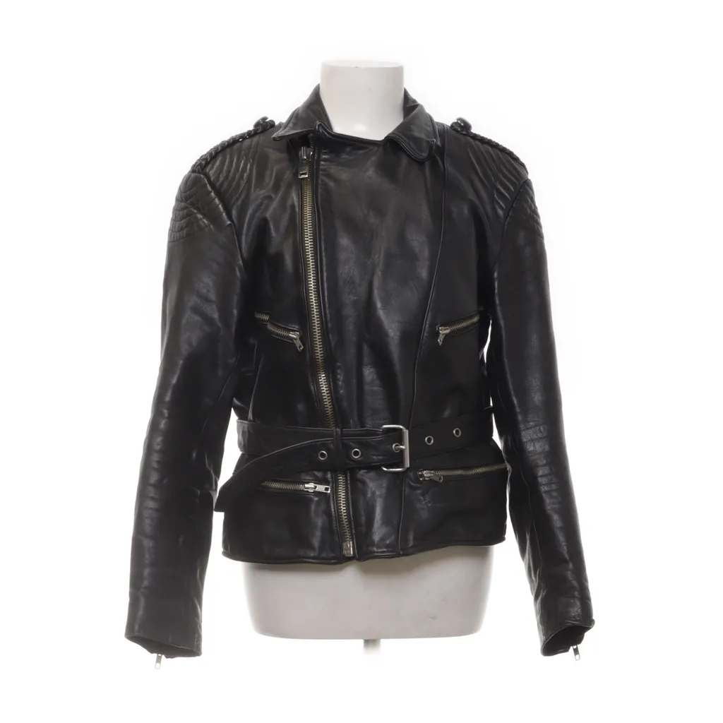 Image of Echter Loden Leren jack (Preloved)