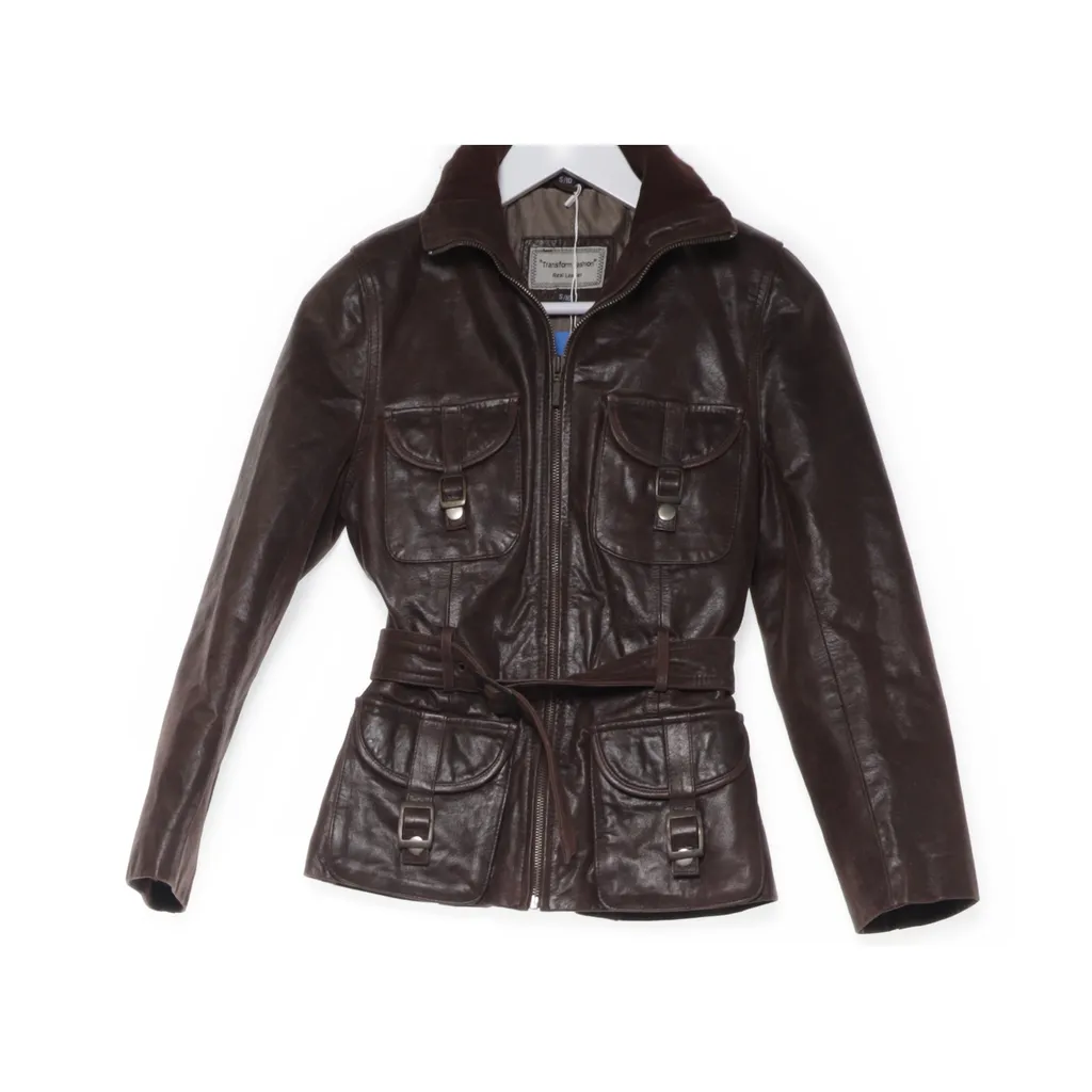 Image of Real Men Leren jack (Preloved)