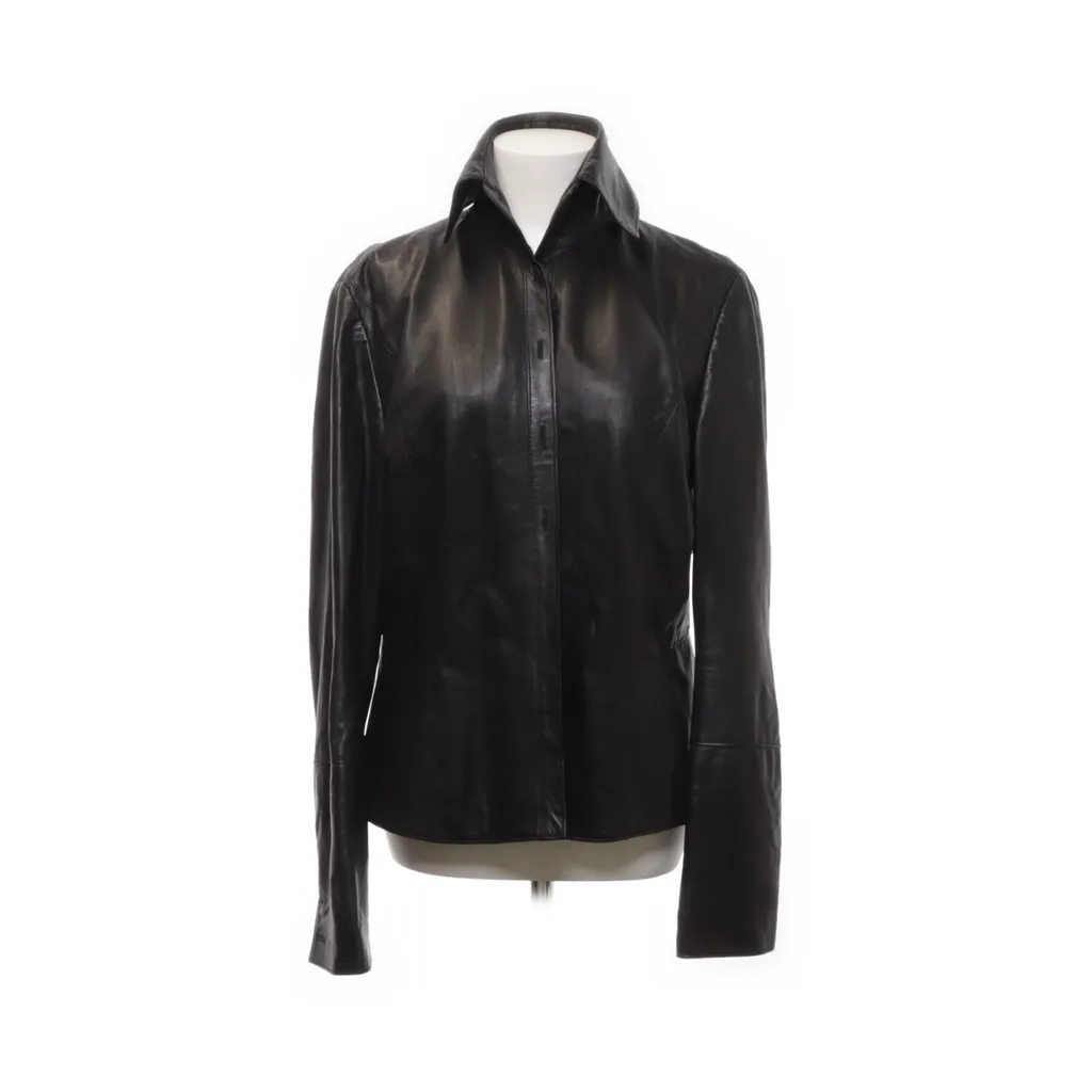 Image of Claudia Sträter Leren jack (Preloved)