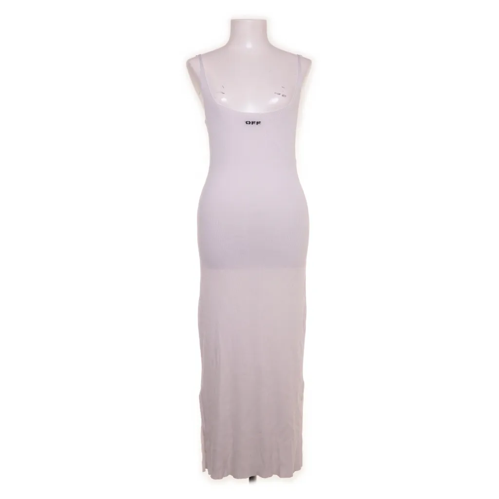 Image of Off-White Maxi jurk (Preloved)