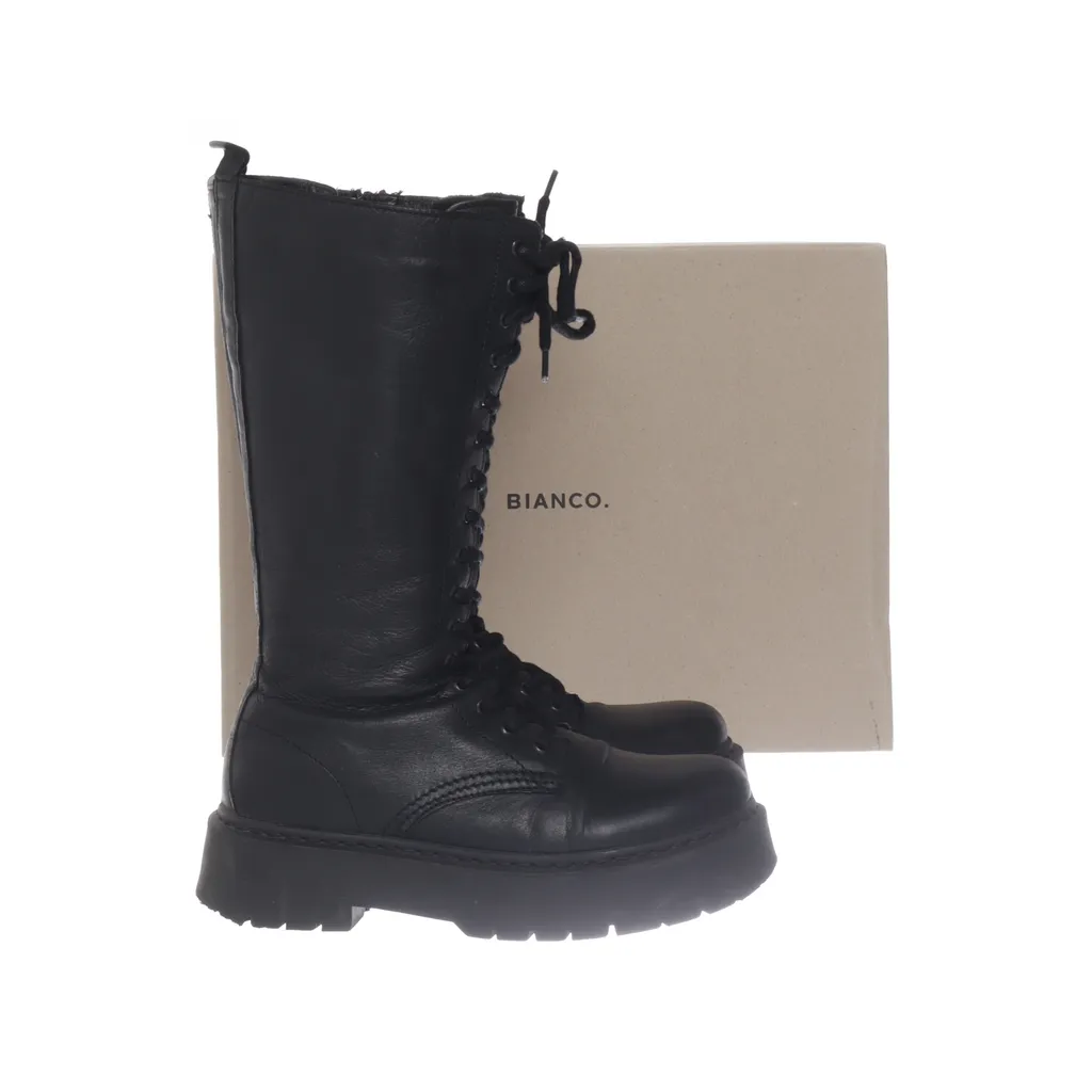 Bianco - Schnürstiefel - Damen - Größe: 40 - Schwarz