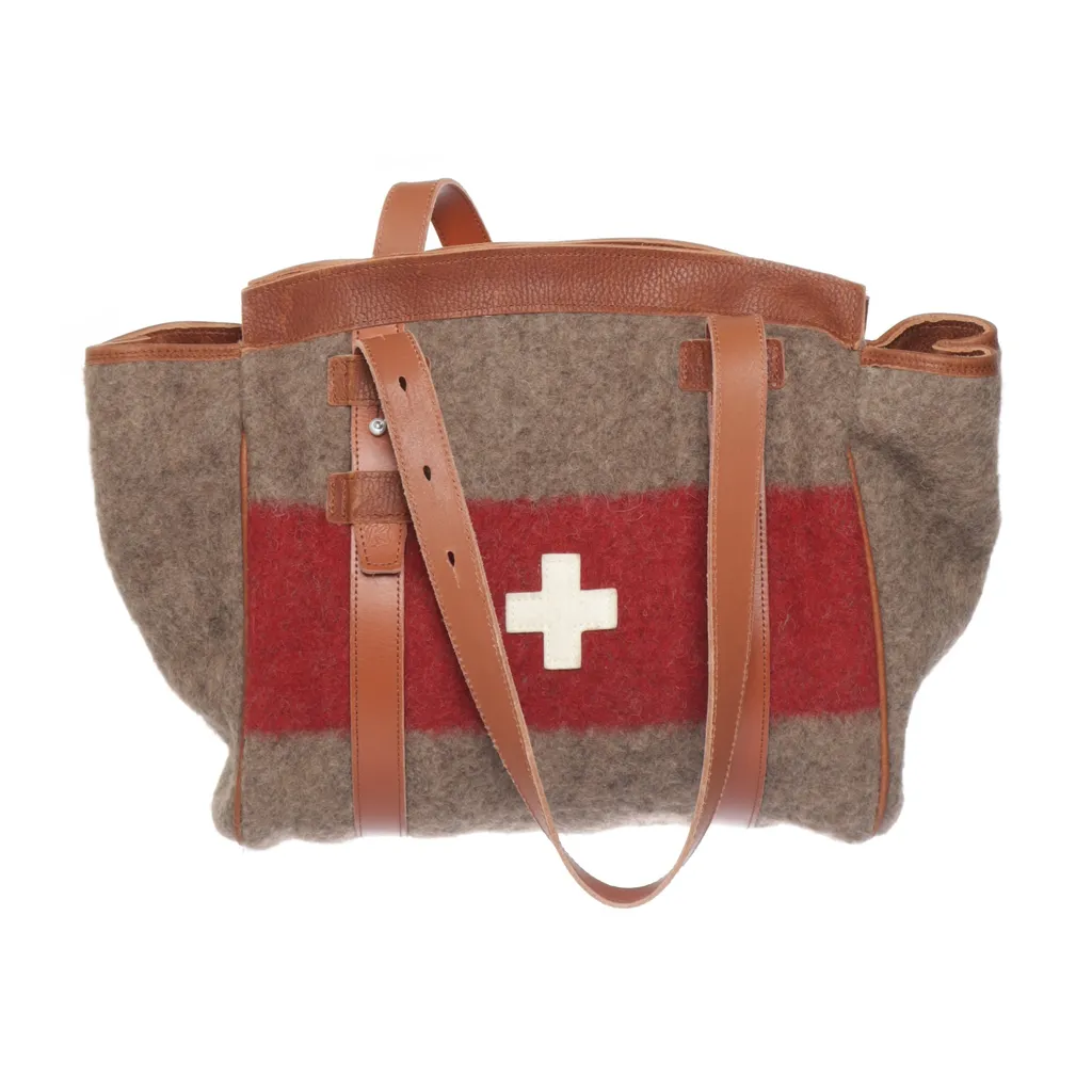 Karlen Swiss - Handtasche - Damen - Braun
