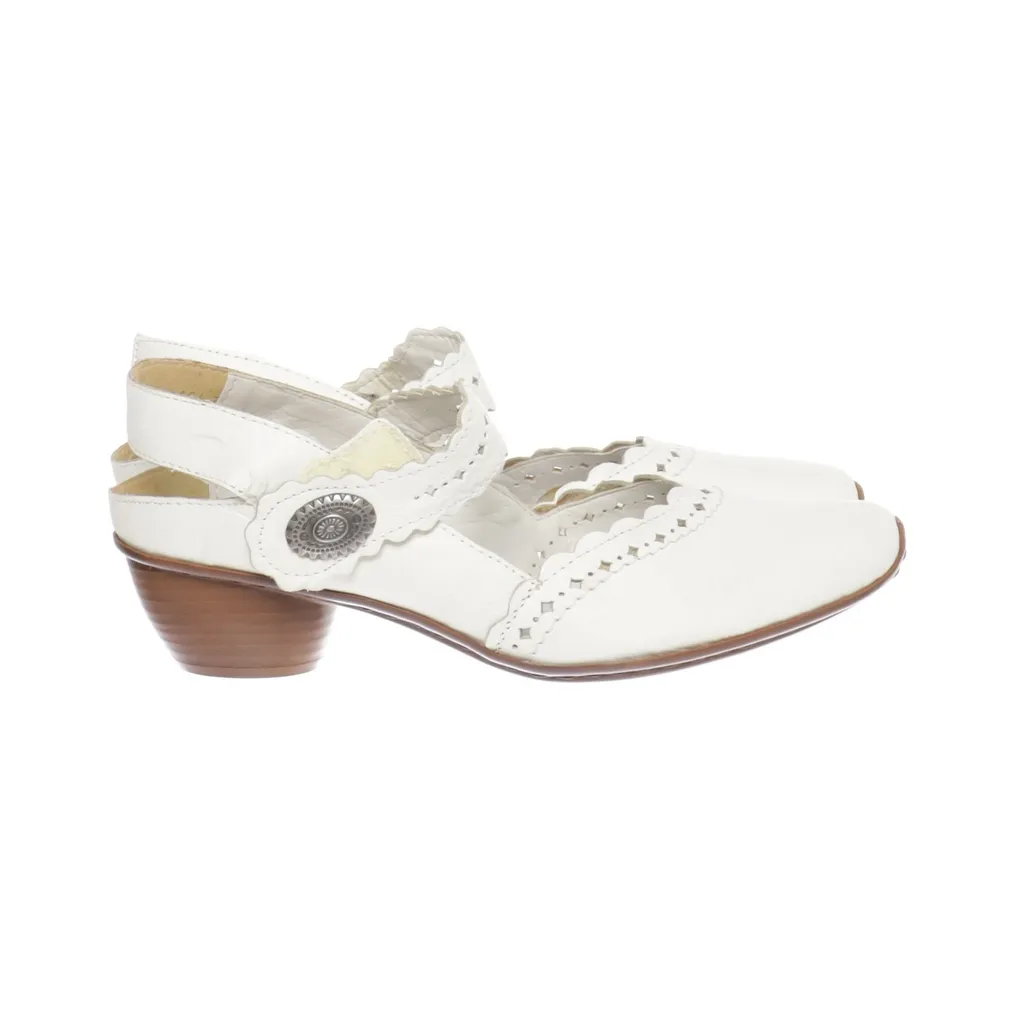 Rieker Antistress - High Heels - Damen - Größe: 40 - Weiß