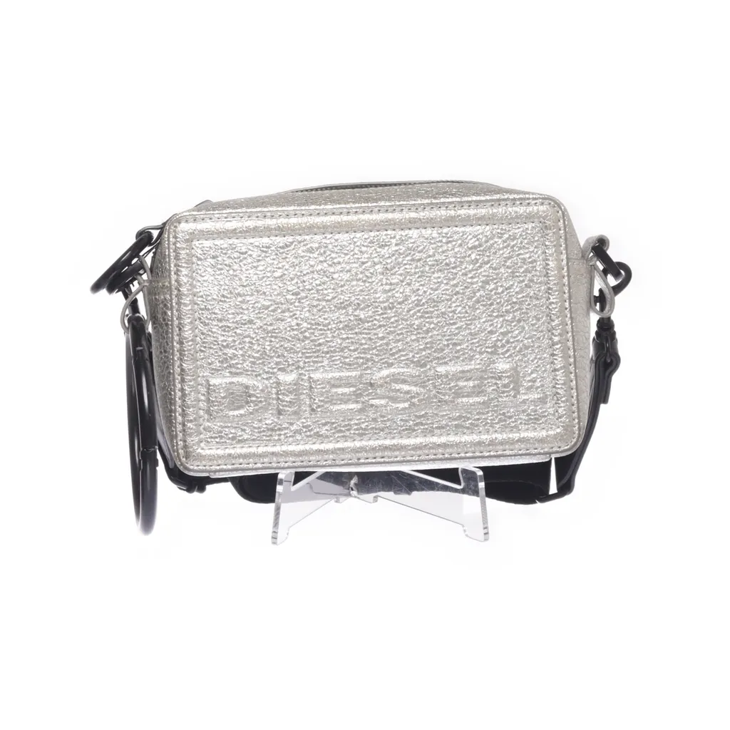 Diesel - Umhängetasche - Damen - Silber