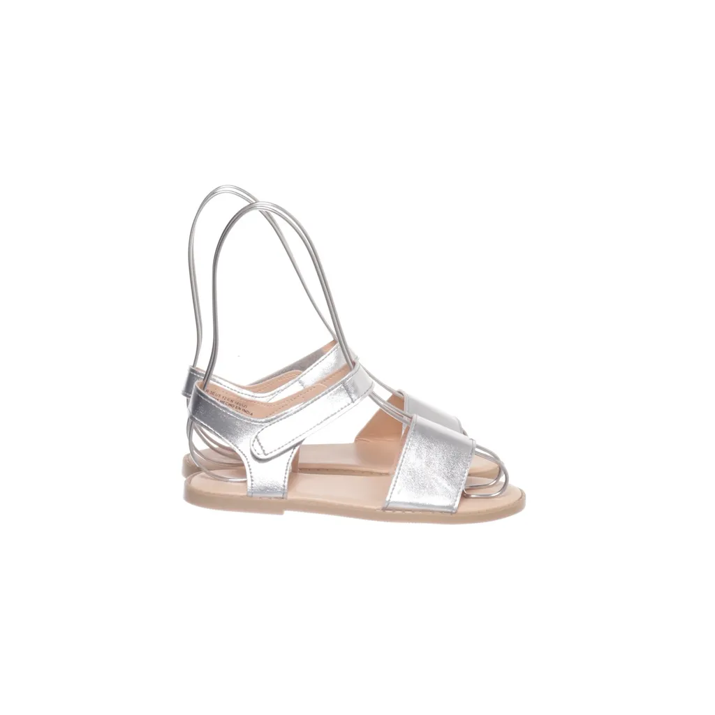 H&M - Sandalen - Damen - Größe: 30 - Silber