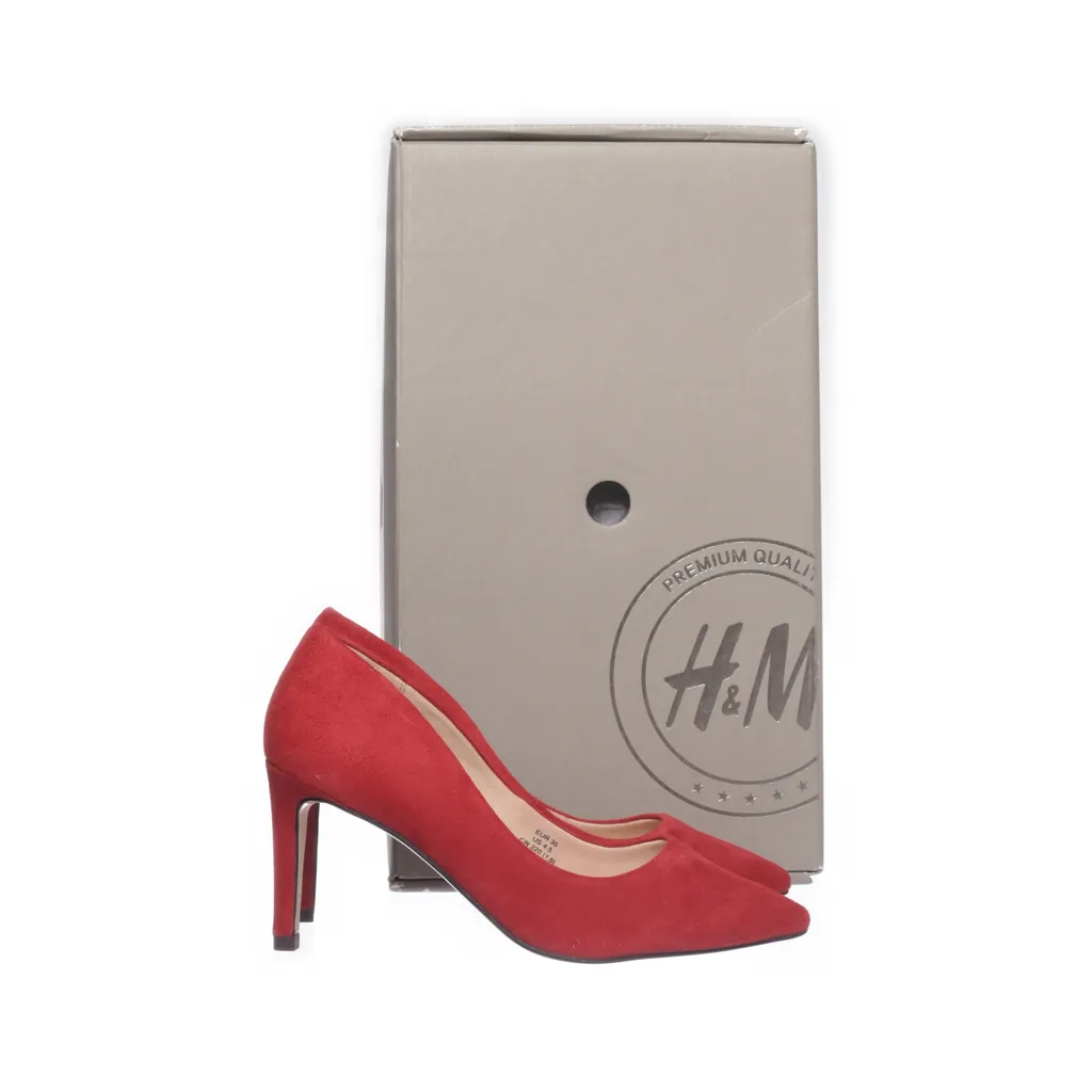H&M - Pumps - Damen - Größe: 35 - Rot
