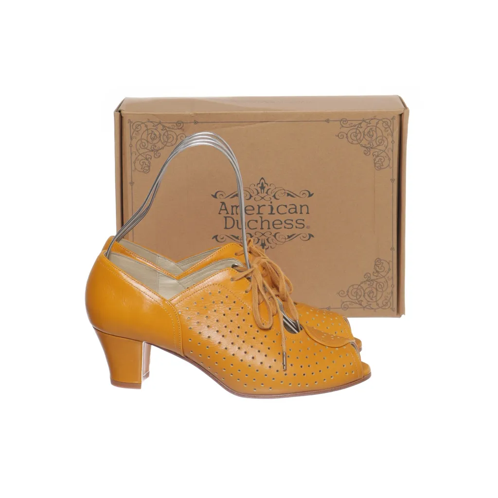 American Duchess - High Heels - Damen - Größe: 39 - Gelb