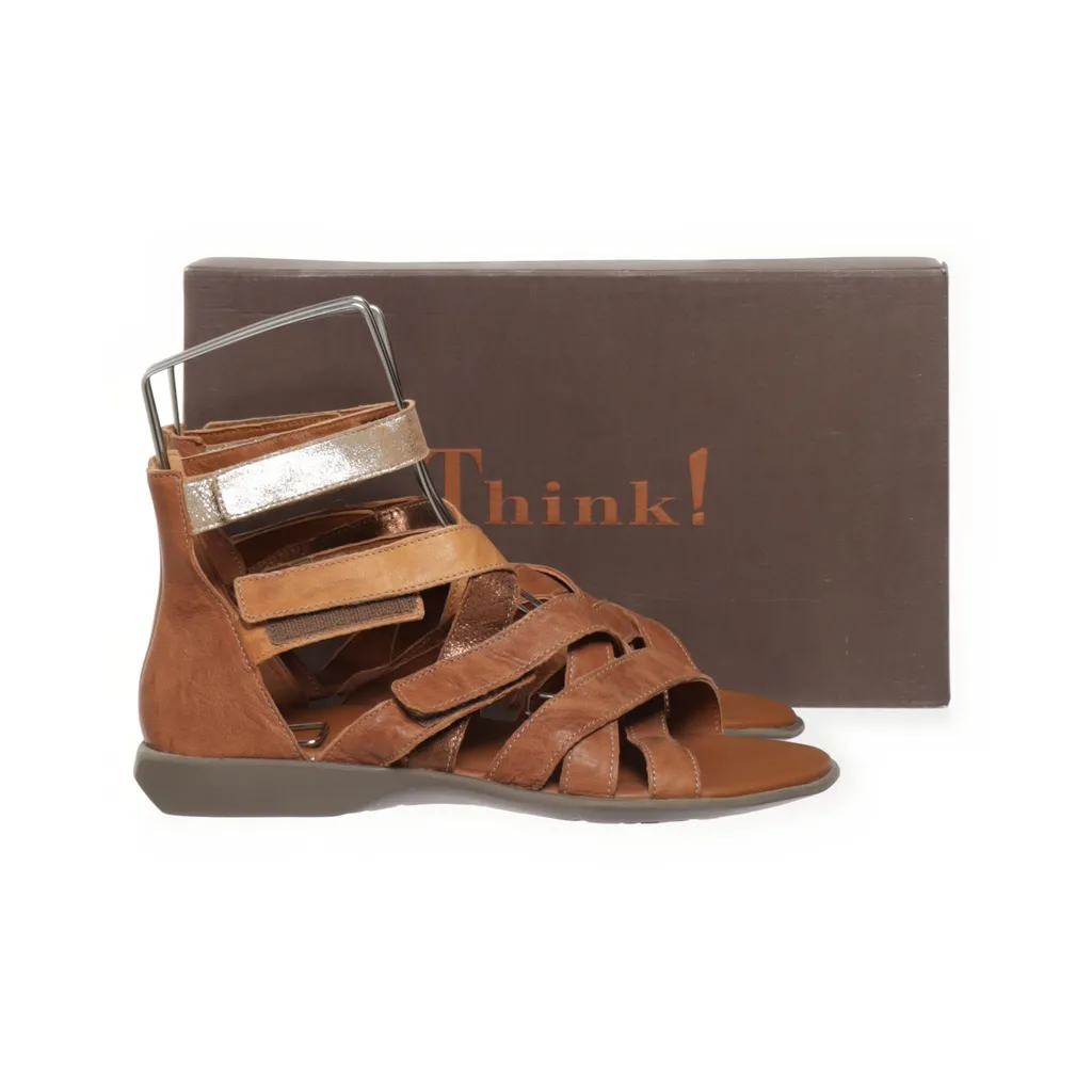 Think! - Sandalen - Damen - Größe: 42 - Braun