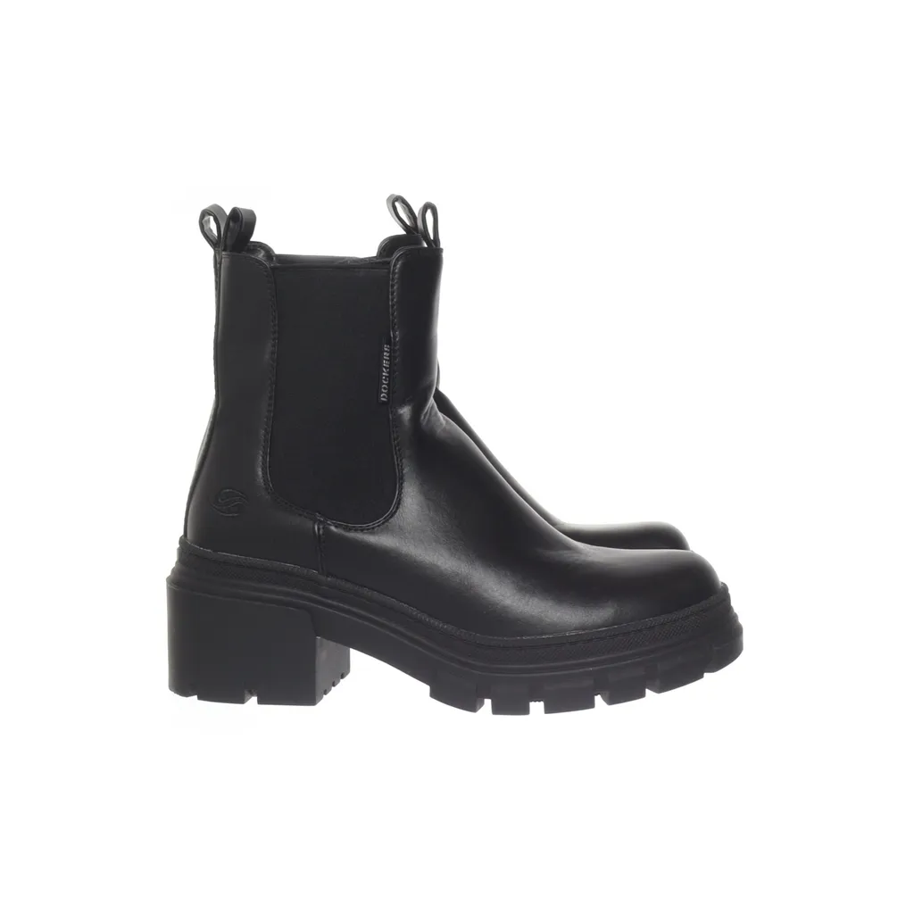 Dockers by Gerli - Schnürstiefel - Damen - Größe: 38 - Schwarz
