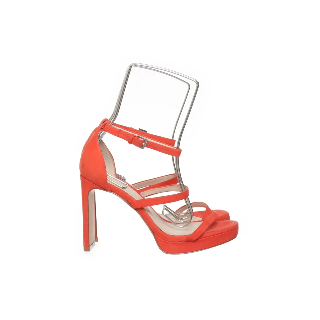 H&M - Sandaletten - Damen - Größe: 36 - Rot
