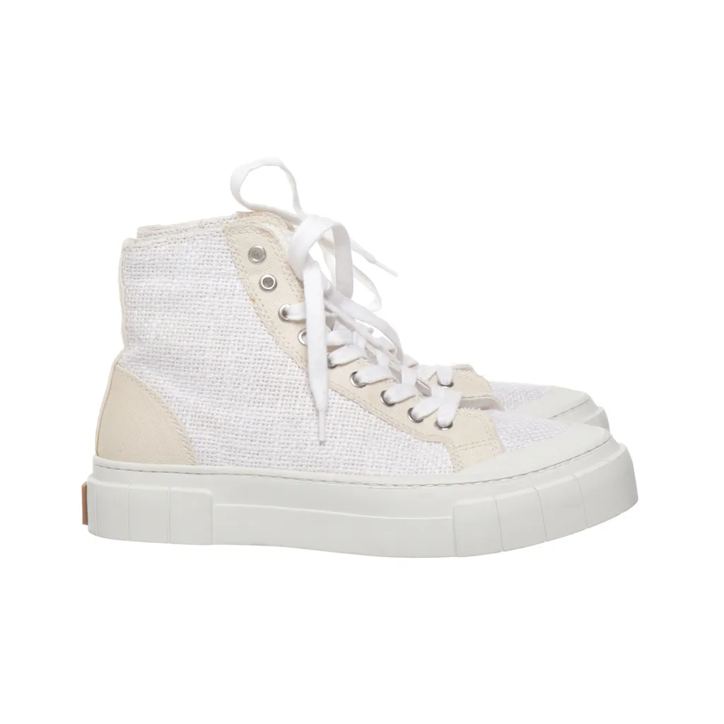 Good News - Canvas Sneaker - Damen - Größe: 42 - Weiß