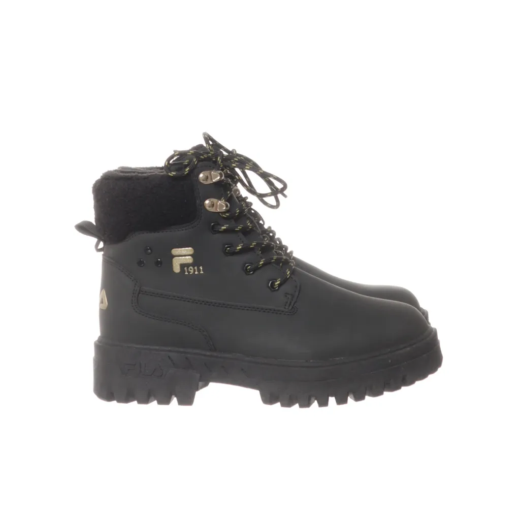 Fila - Schnürstiefel - Damen - Größe: 39 - Schwarz