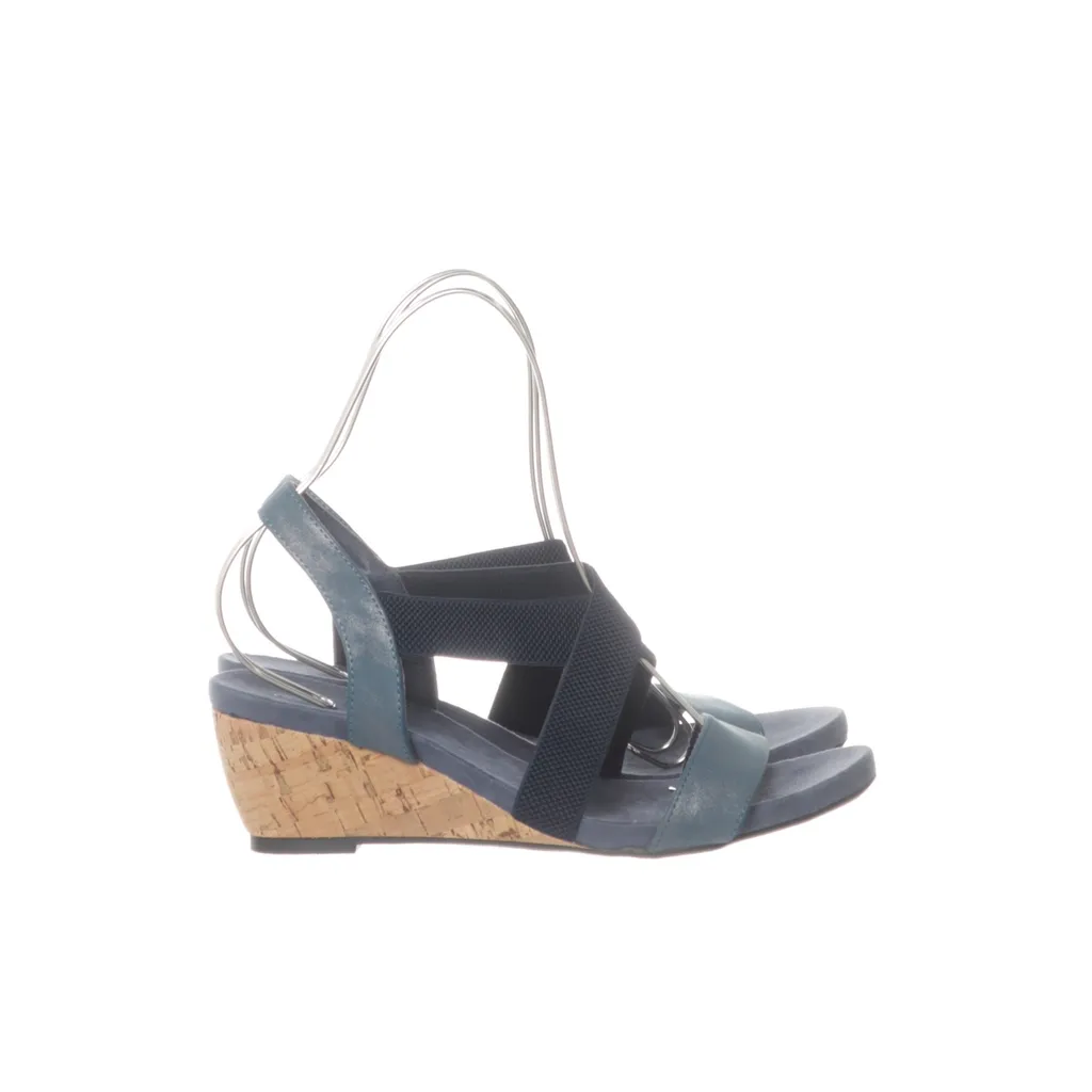 VRS - Keilschuhe - Damen - Größe: 39 - Blau