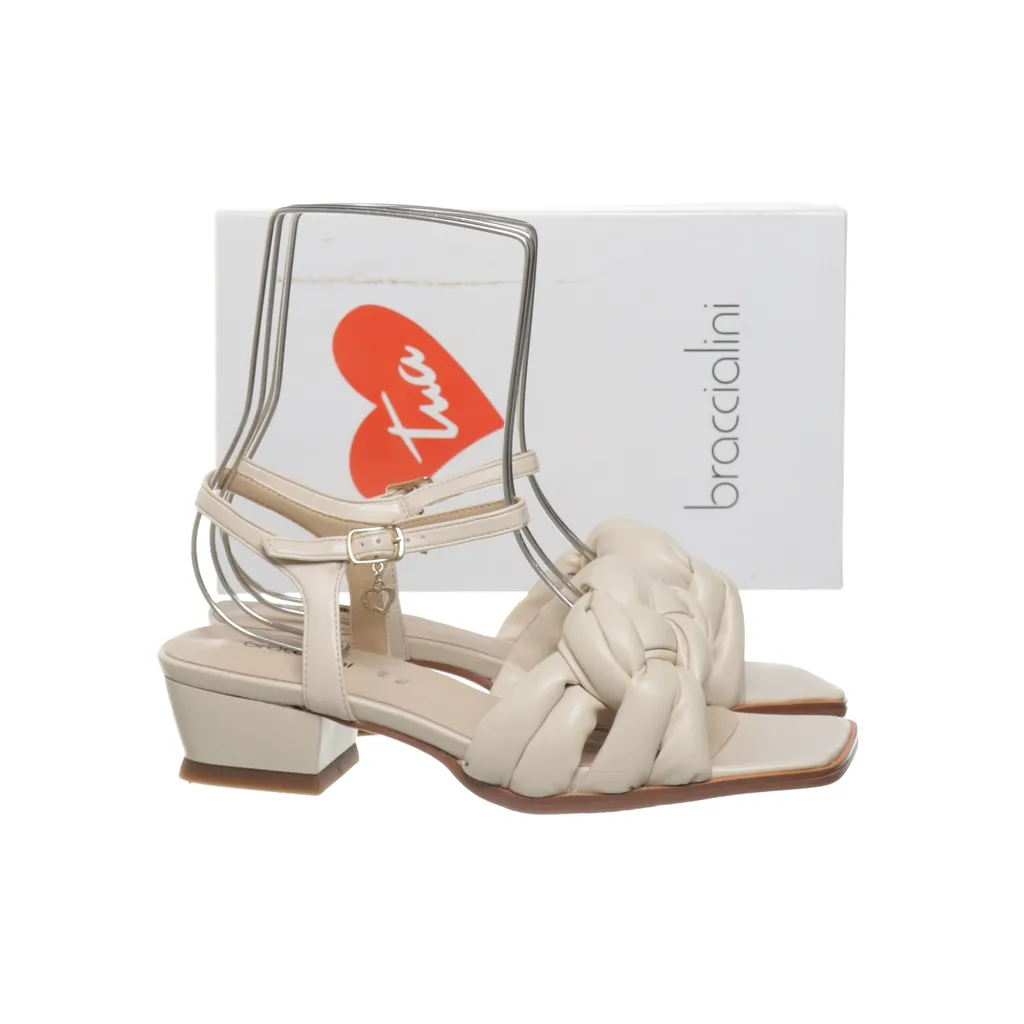 Braccialini - Sandaletten - Damen - Größe: 39 - Beige