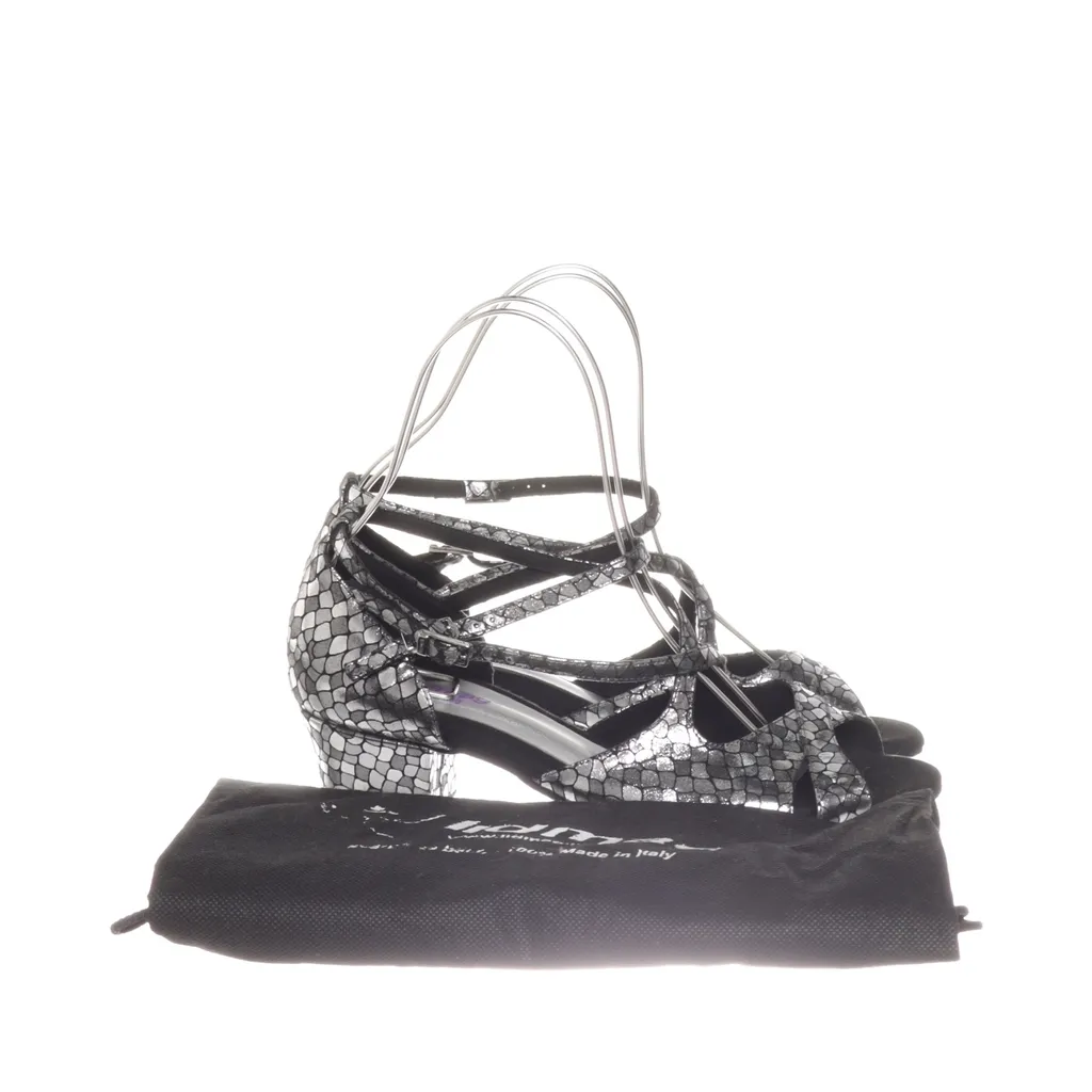 Lidmag - Sandaletten - Damen - Größe: 39 - Silber