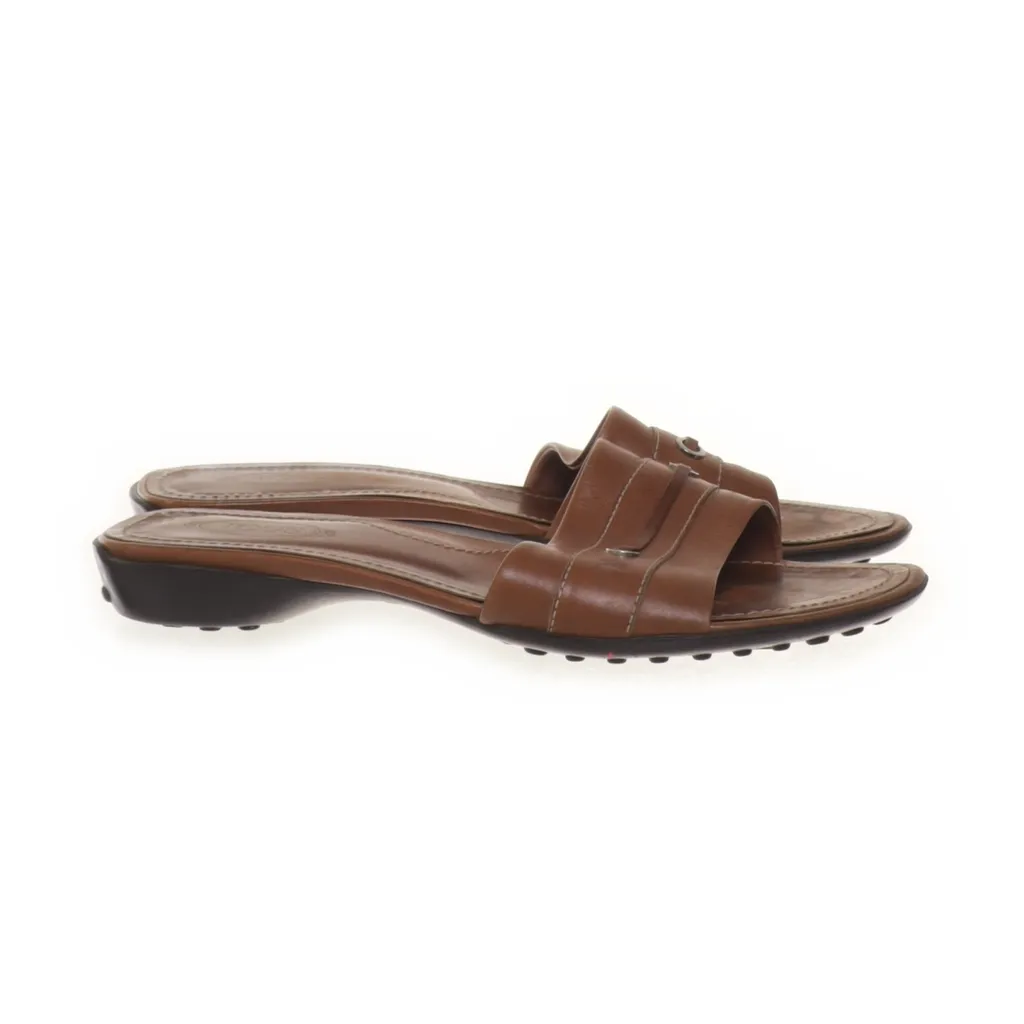 Tod's - Pantoletten - Damen - Größe: 37/38 - Braun