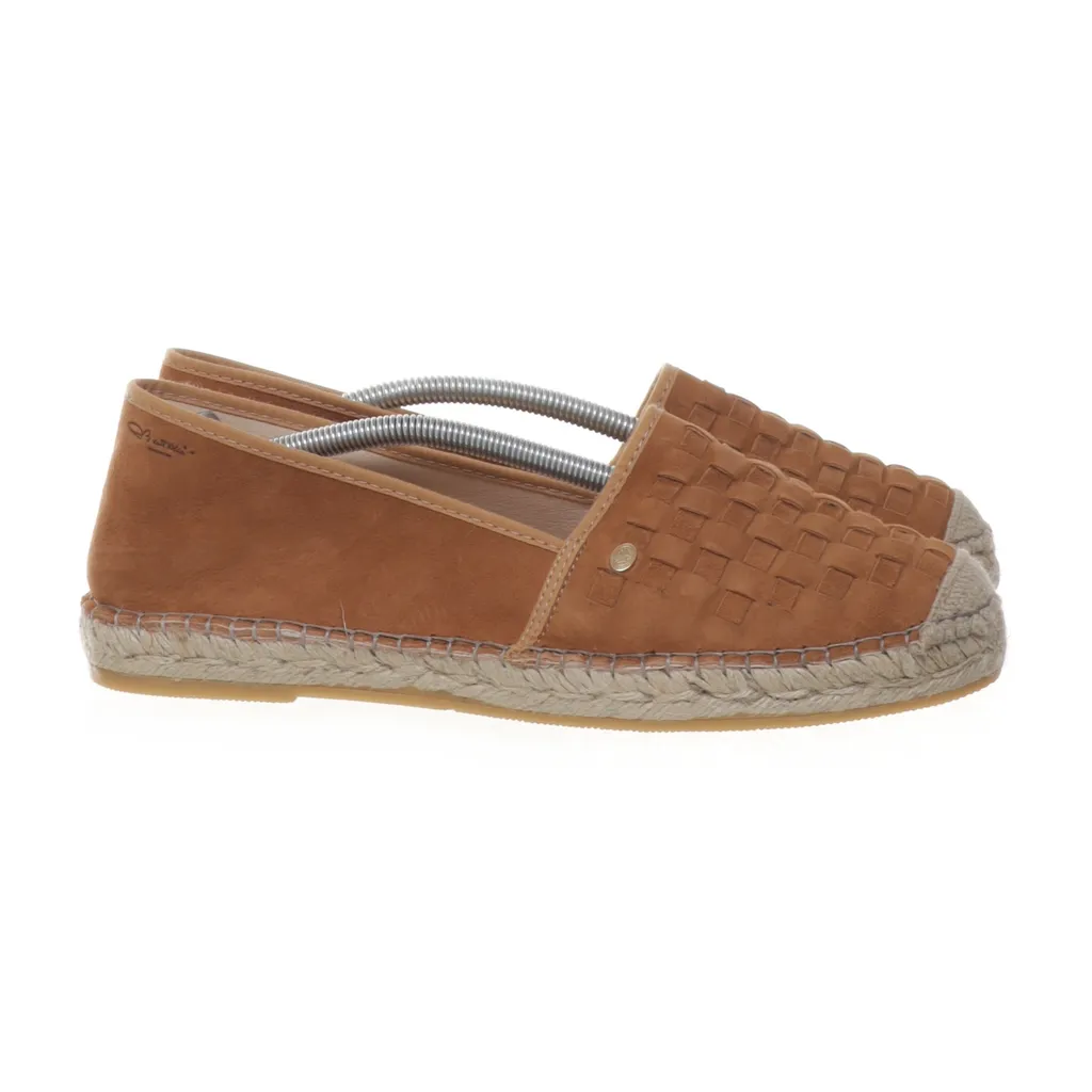 Fred de La Bretoniere - Espadrilles - Damen - Größe: 42 - Braun