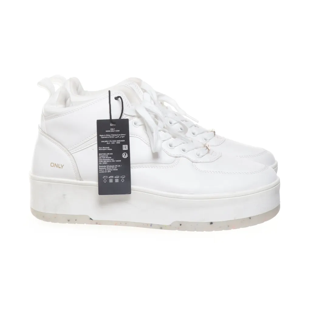 ONLY - Sneaker - Damen - Größe: 41 - Weiß