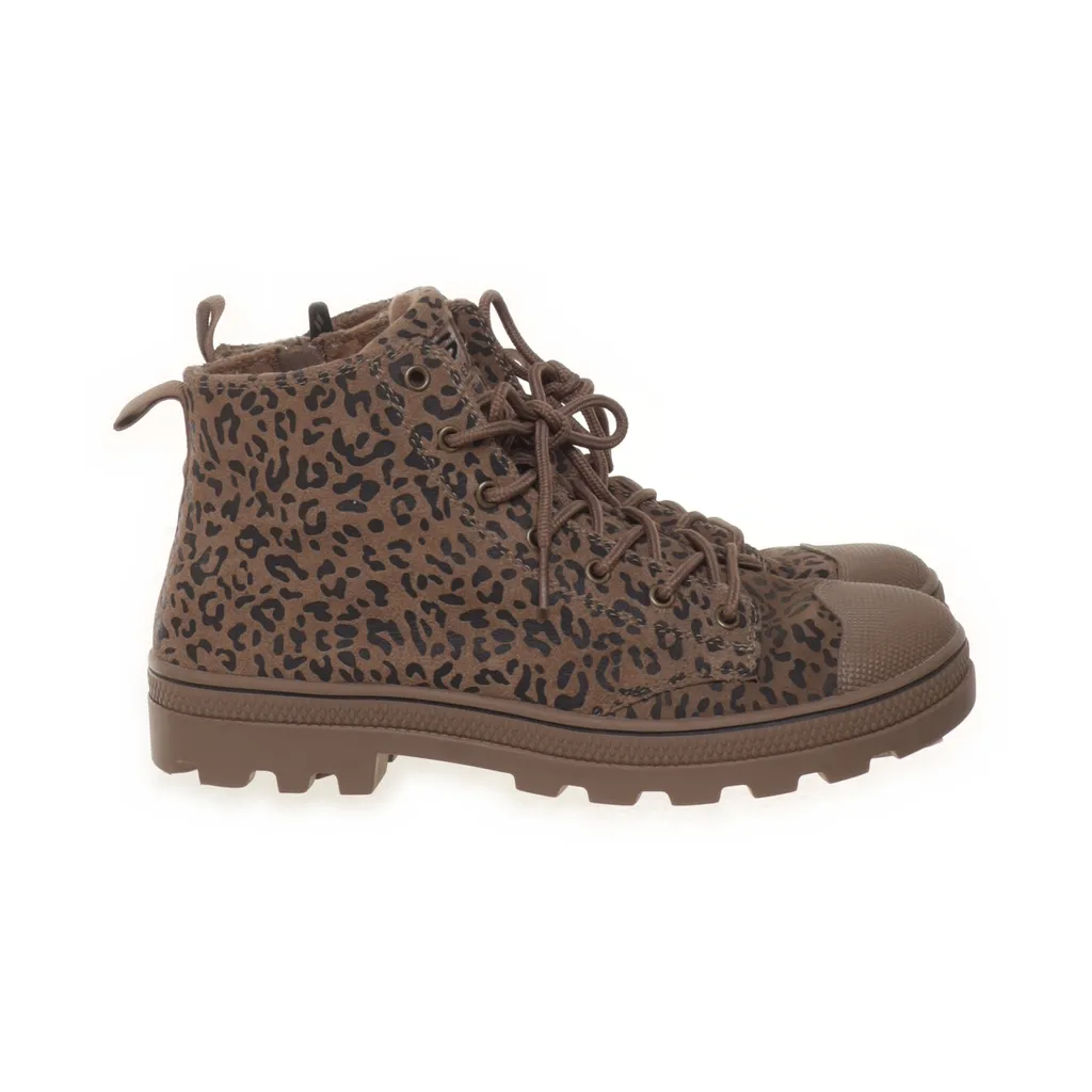 Skechers - Schnürstiefel - Damen - Größe: 39 - Beige