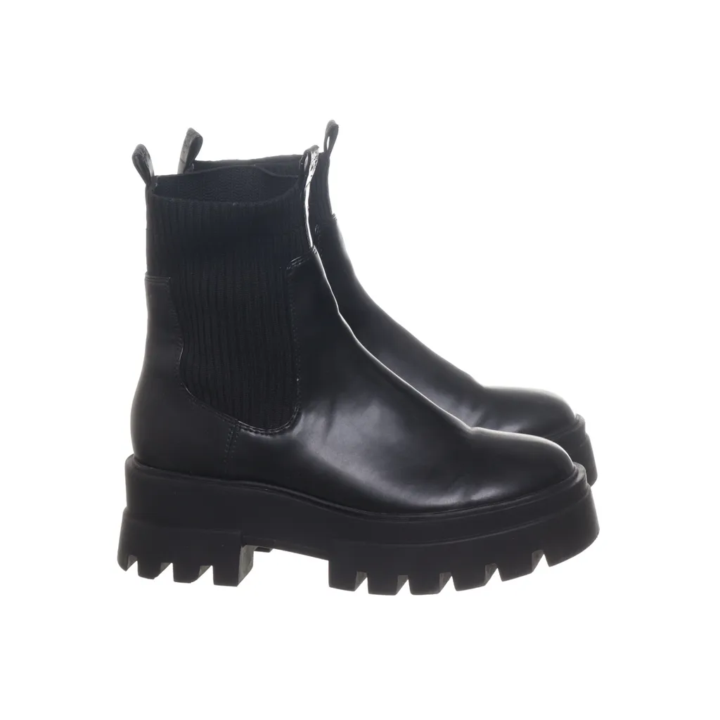 Pull & Bear - Chelsea Boots - Damen - Größe: 38 - Schwarz