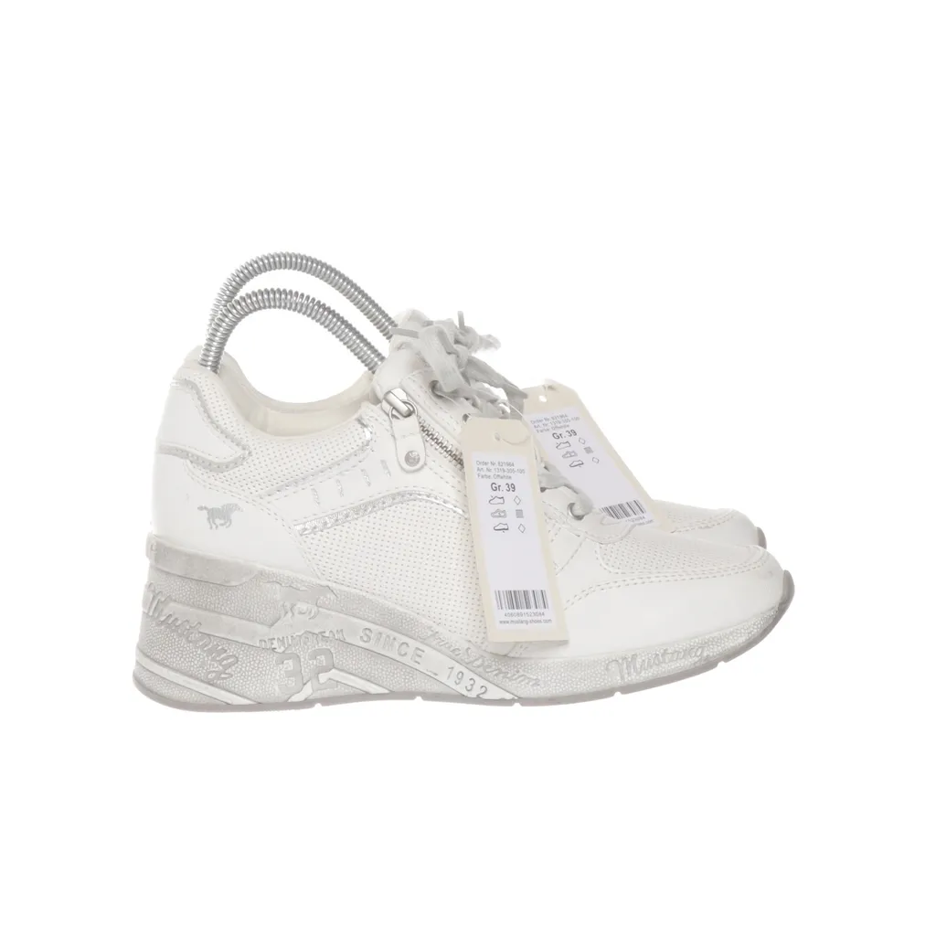 Mustang - Sneaker - Damen - Größe: 39 - Weiß