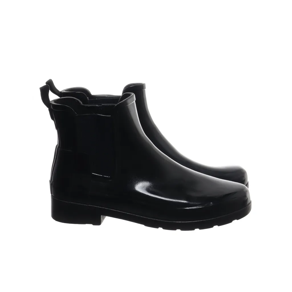 Hunter - Kurze Gummistiefel - Damen - Größe: 38/39 - Schwarz