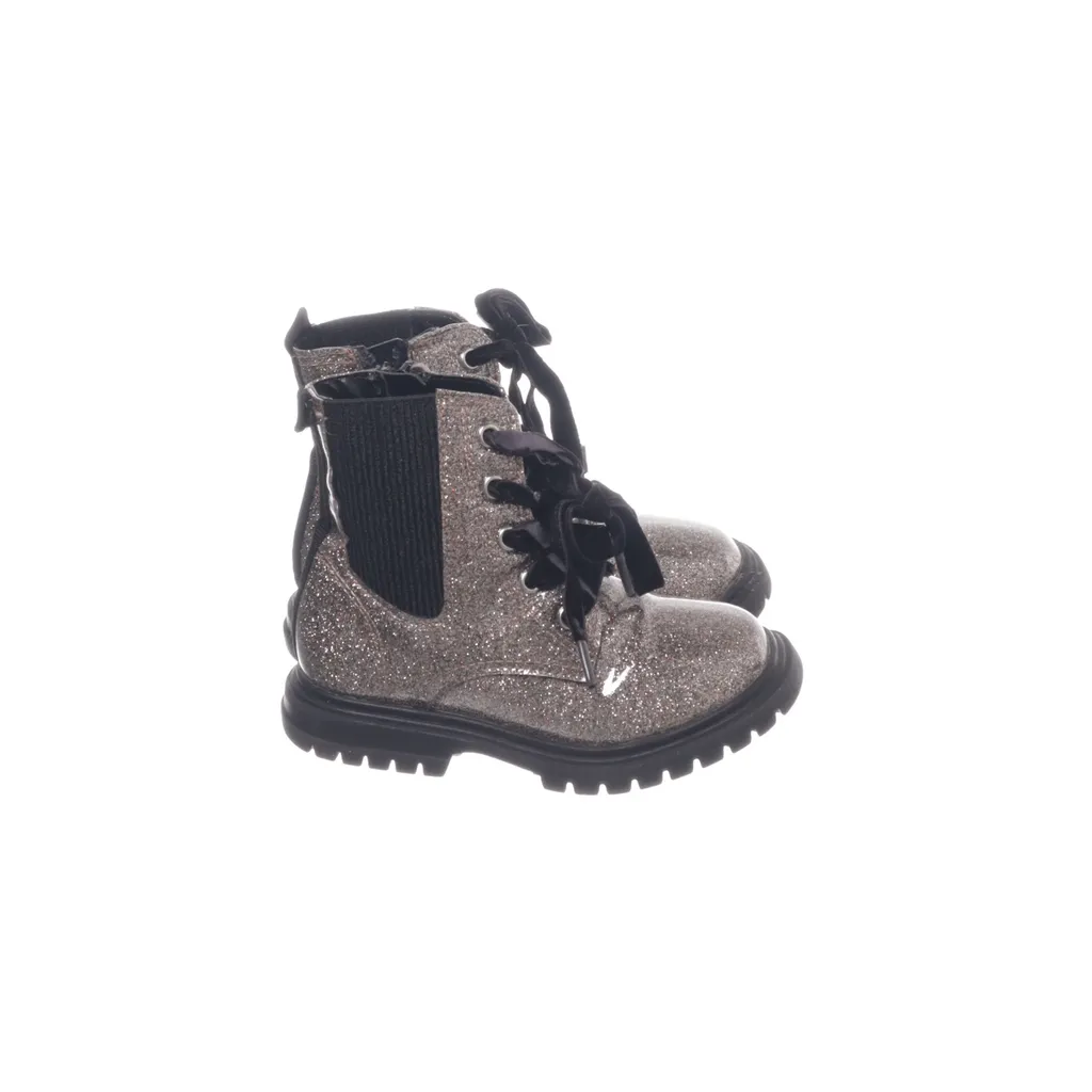 Primark - Schnürstiefel - Damen - Größe: 24 - Silber