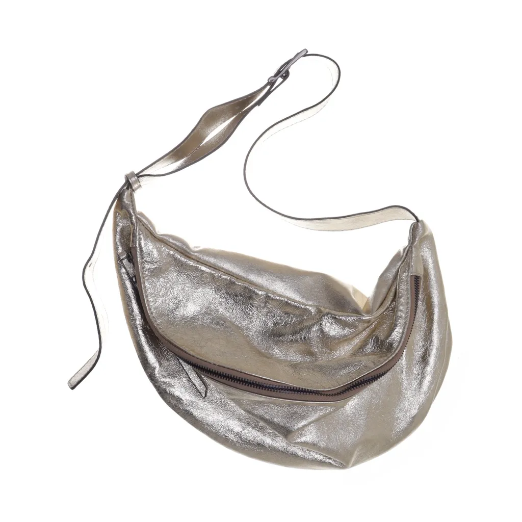 SH Leder - Umhängetasche - Damen - Gold