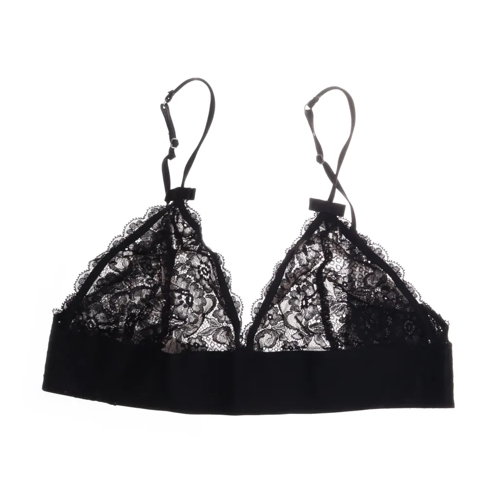 H&M - Bralette - Damen - Größe: 38 - Schwarz