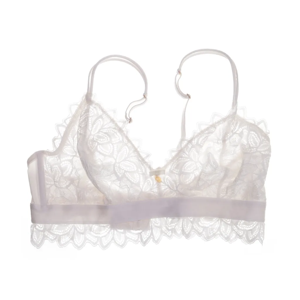 Essentials by Tchibo - Bralette - Damen - Größe: 42 - Weiß