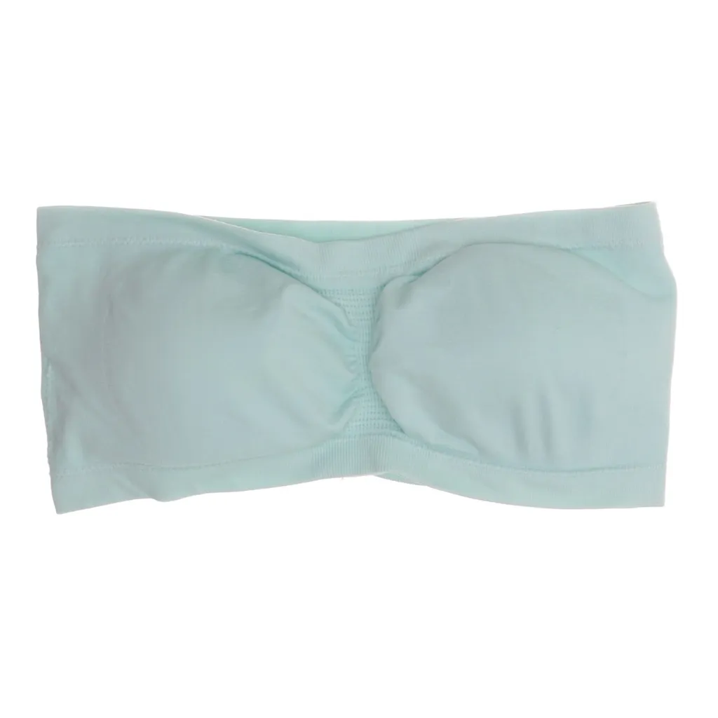 Seamless - Bandeau-BH - Damen - Größe: M - Türkis