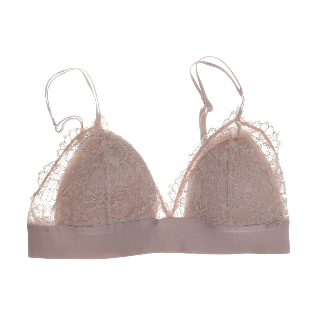 Ella M Lindex - Bralette - Damen - Größe: M - Beige
