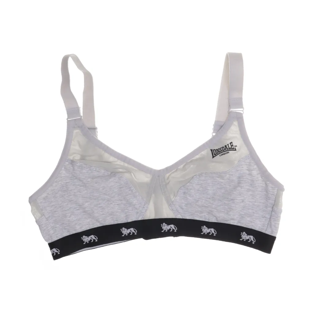 Lonsdale - Bralette - Damen - Größe: S - Grau