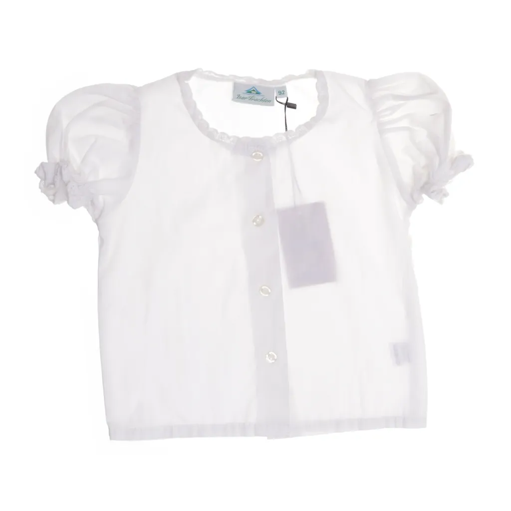 Isar-Trachten - Bluse - Damen - Größe: 92 - Weiß