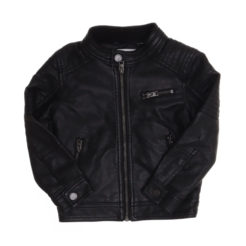 Lindex Kids - Lederjacke - Größe: 98 - Schwarz