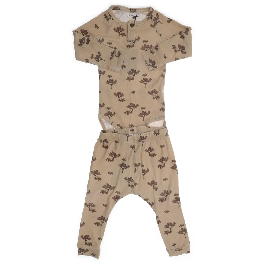 Lil'Atelier - Set - Herren - Größe: 80 - Beige