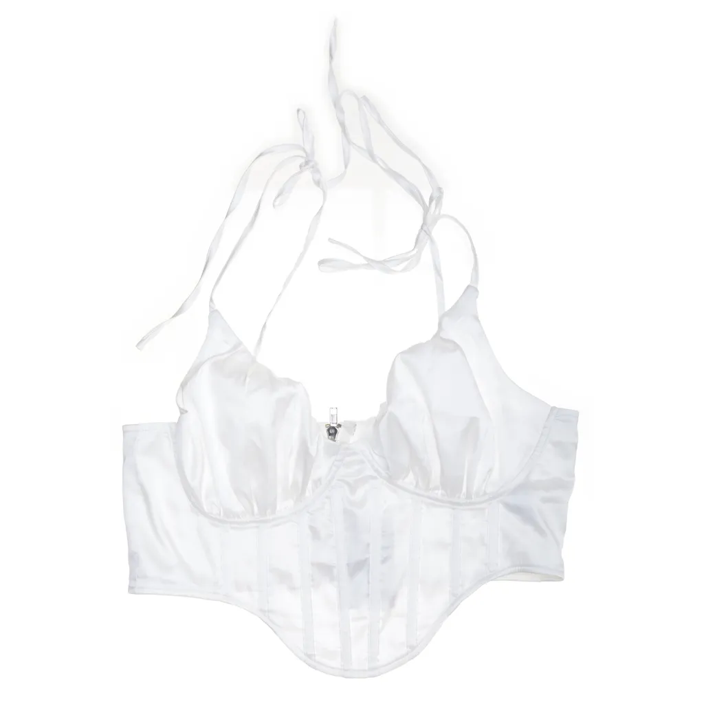 Missguided - Bustier - Damen - Größe: 40 - Weiß