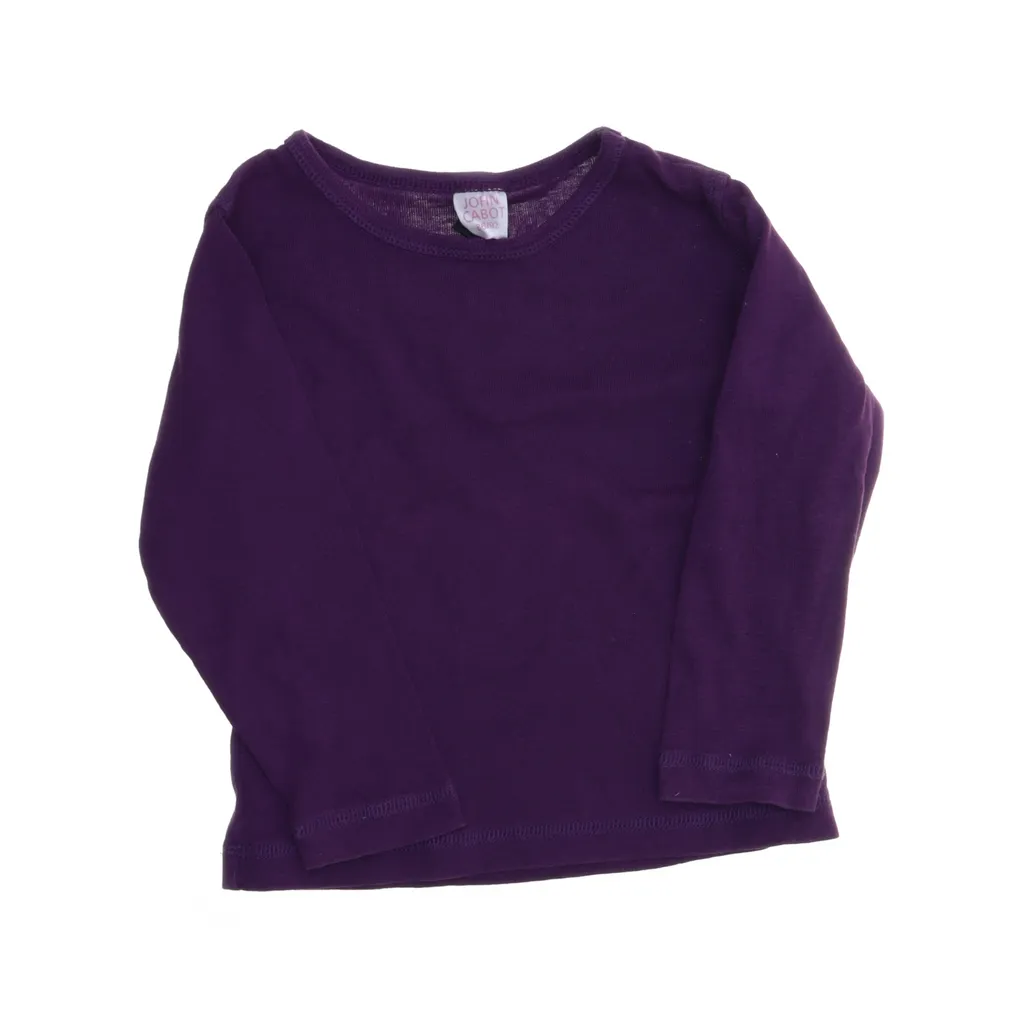 John Cabot - Langarmshirt - Damen - Größe: 86/92 - Lila