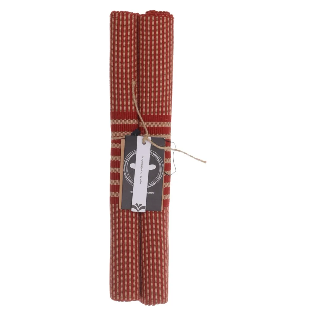 Tablett - Platzdeckchen - Rot
