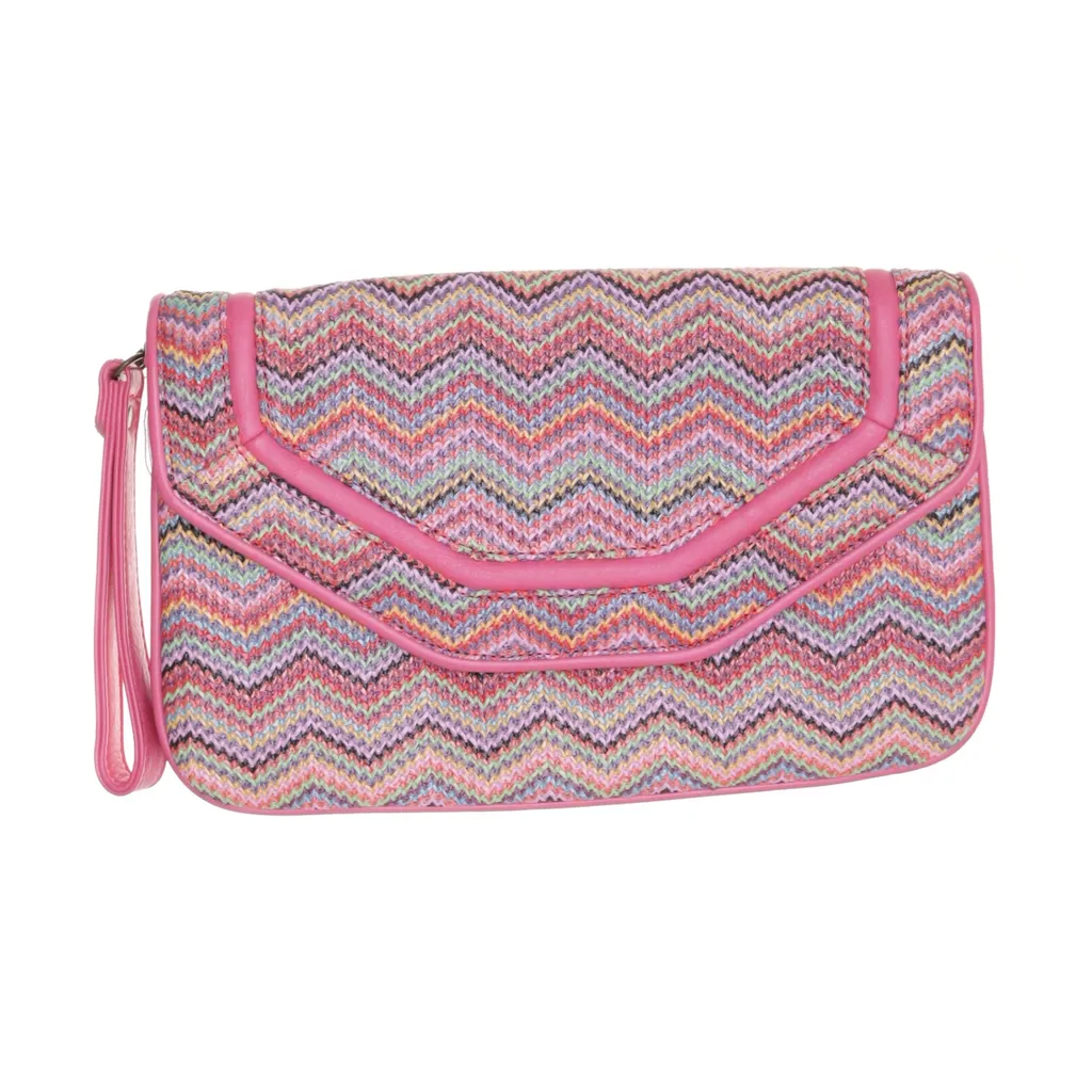 Texto - Clutch - Damen - Pink