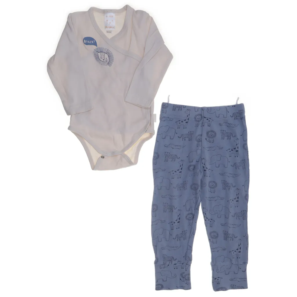 Pusblu - Set - Größe: 74/80 - Beige