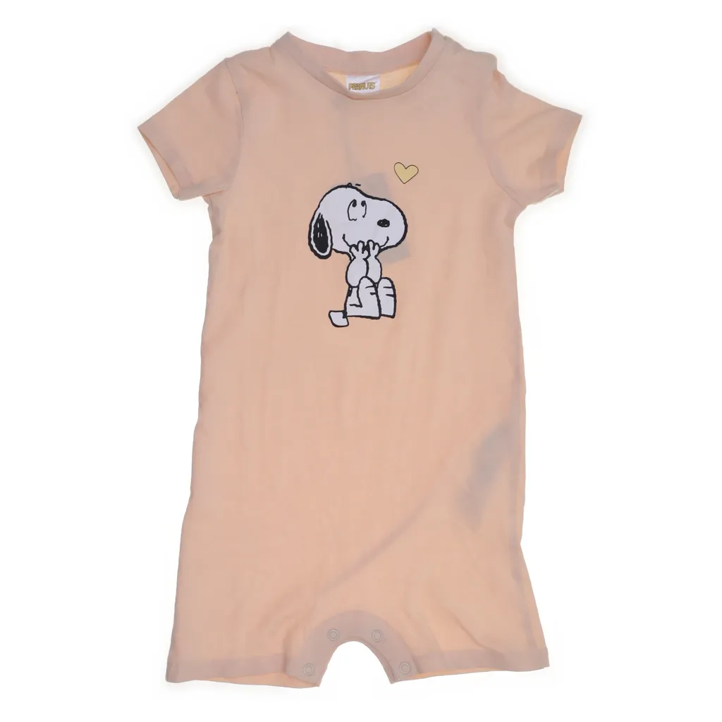 Peanuts - Strampler - Größe: 86 - Beige