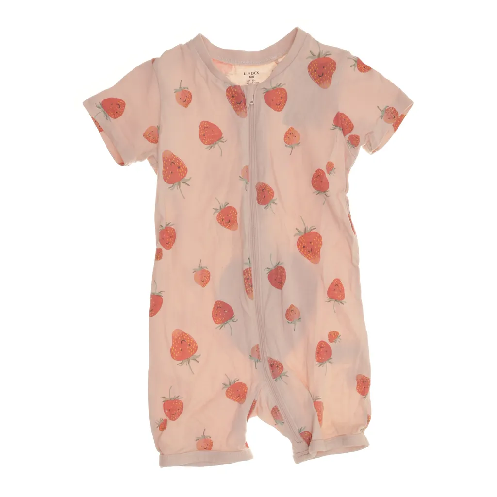 Lindex - Strampler - Größe: 80 - Beige