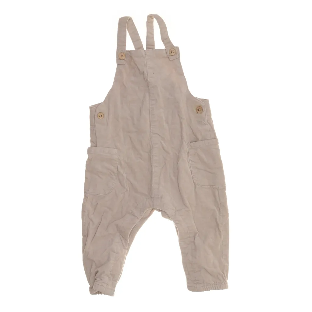 Zara - Latzhose - Größe: 74 - Beige
