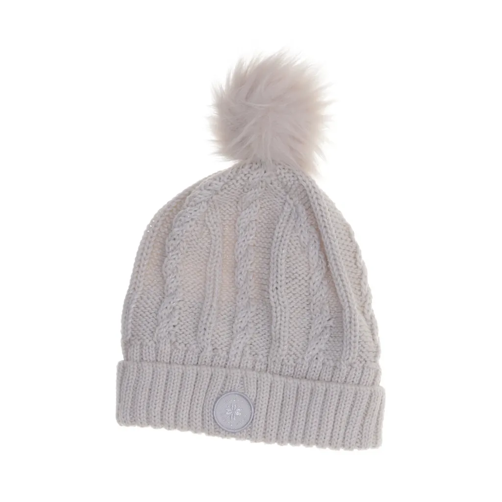 Decathlon - Bommelmütze - Damen - Größe: 60 - Beige