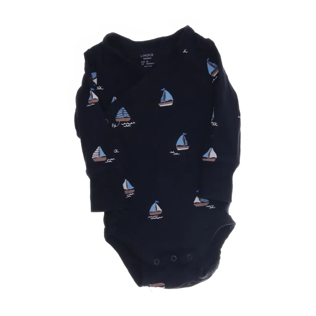 Lindex Newborn - Body - Größe: 56 - Blau