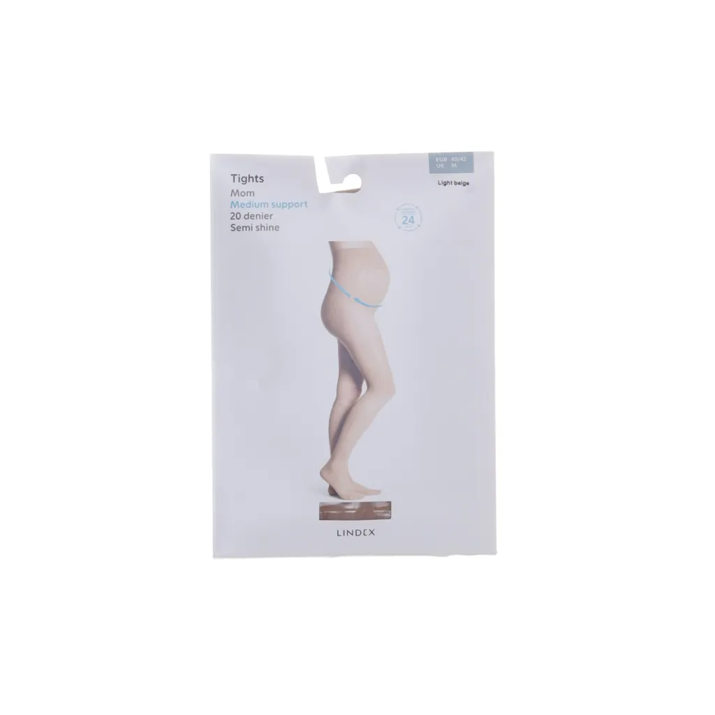 Lindex - Mutterschaftsstrumpfhose - Damen - Größe: 40/42 - Beige